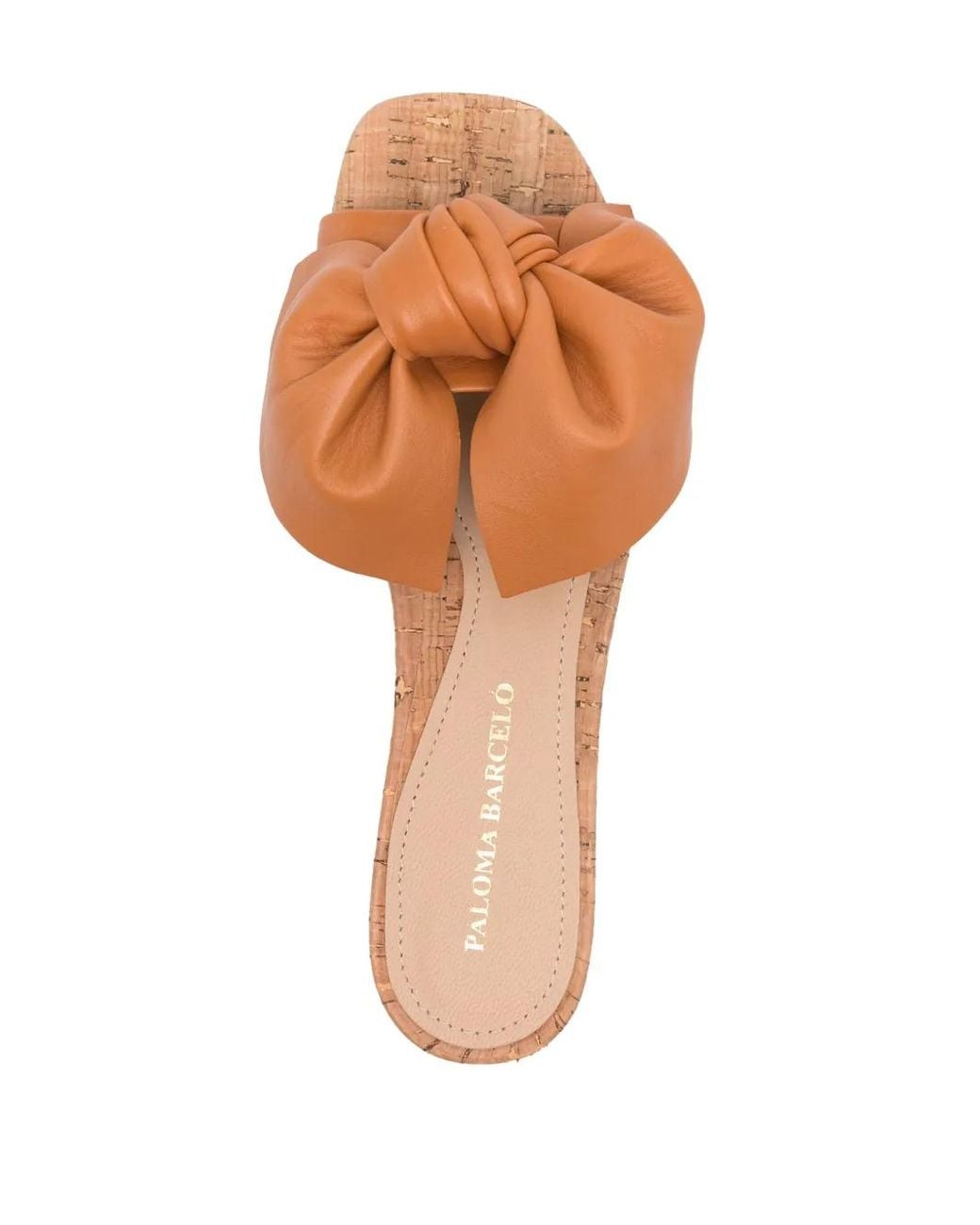 Paloma Barceló Brown Leire Leather Sandals