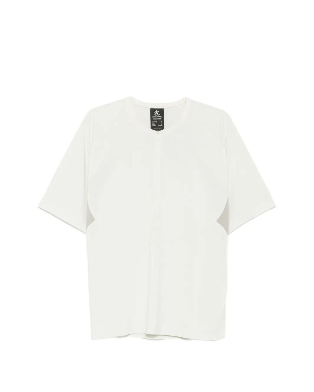 Hiking Patrol White X Mammut Zip-Fastening Short-Sleeve T-Shirt for men