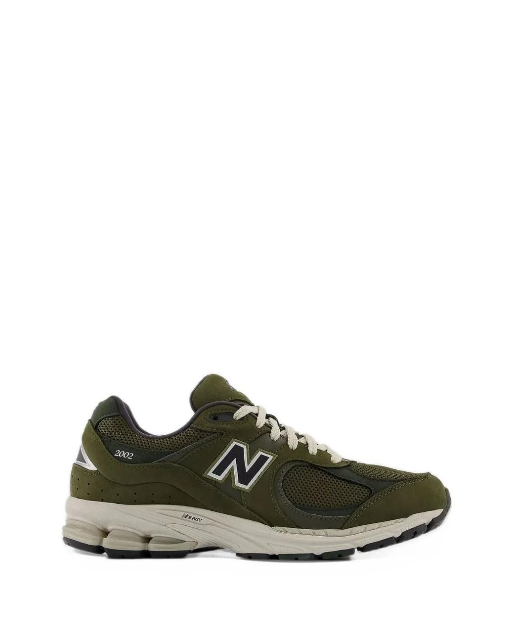 New Balance Green 2002R Panelled Sneakers for men