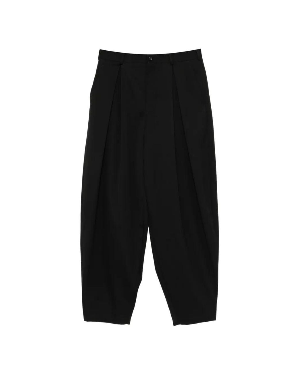 commedesgarcons commedesgarcons プリーツパンツ メンズ Comme des Garçons プリーツ パンツ ブラック | Lyst