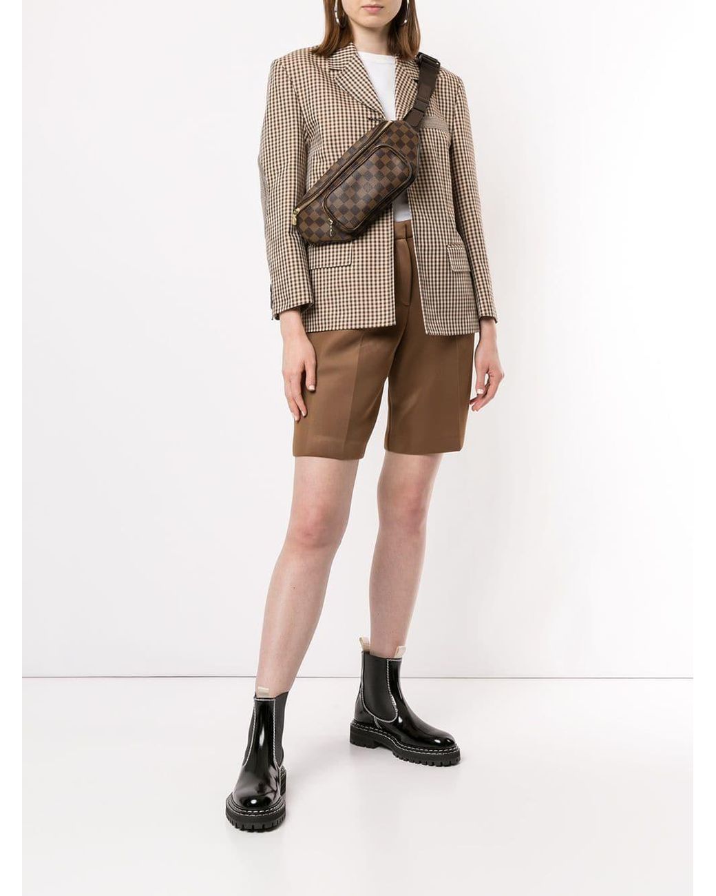 Louis Vuitton Pre-Owned Melville Waist Bum Bag in Brown | Lyst