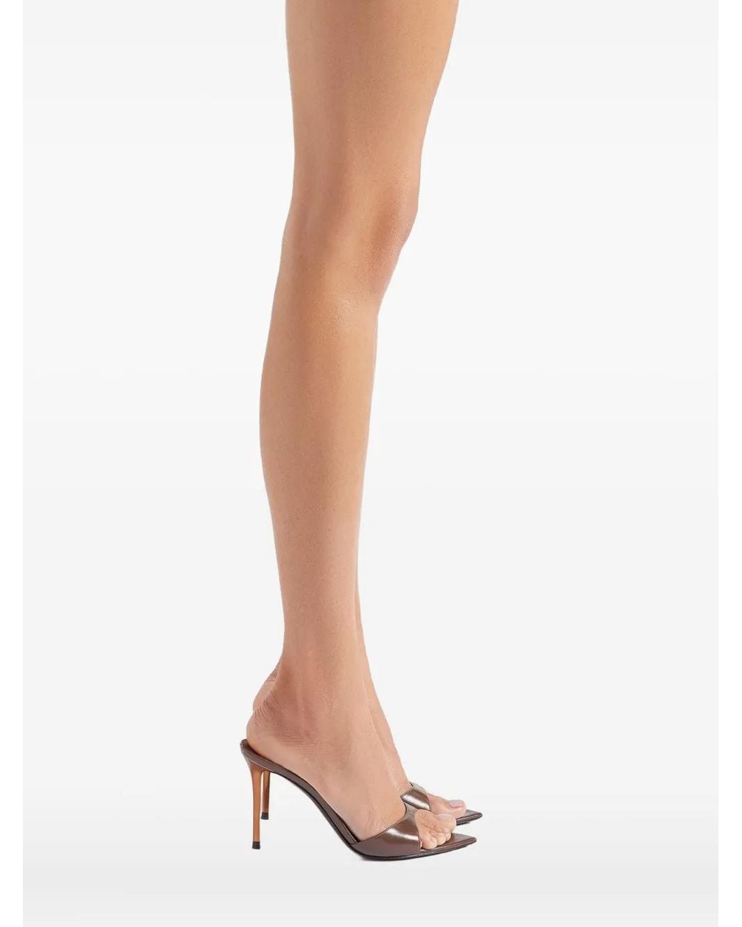 Giuseppe Zanotti Brown Intriigo 90 Sandals