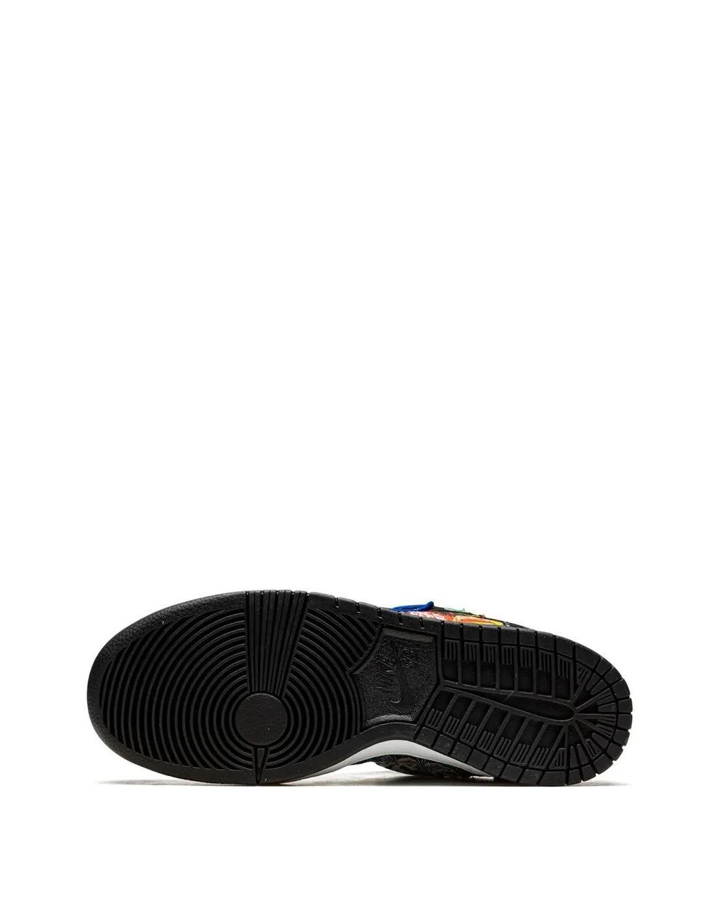 Nike Black Sb Dunk Low "Neckface" Sneakers