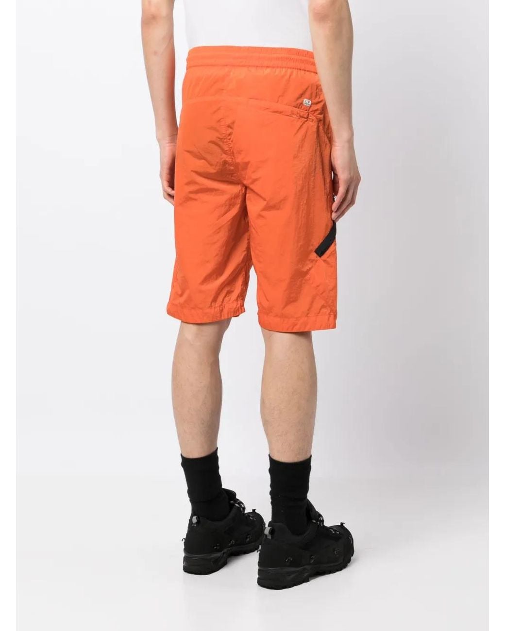 C P Company Orange Bermuda À Design Multi-Poches for men
