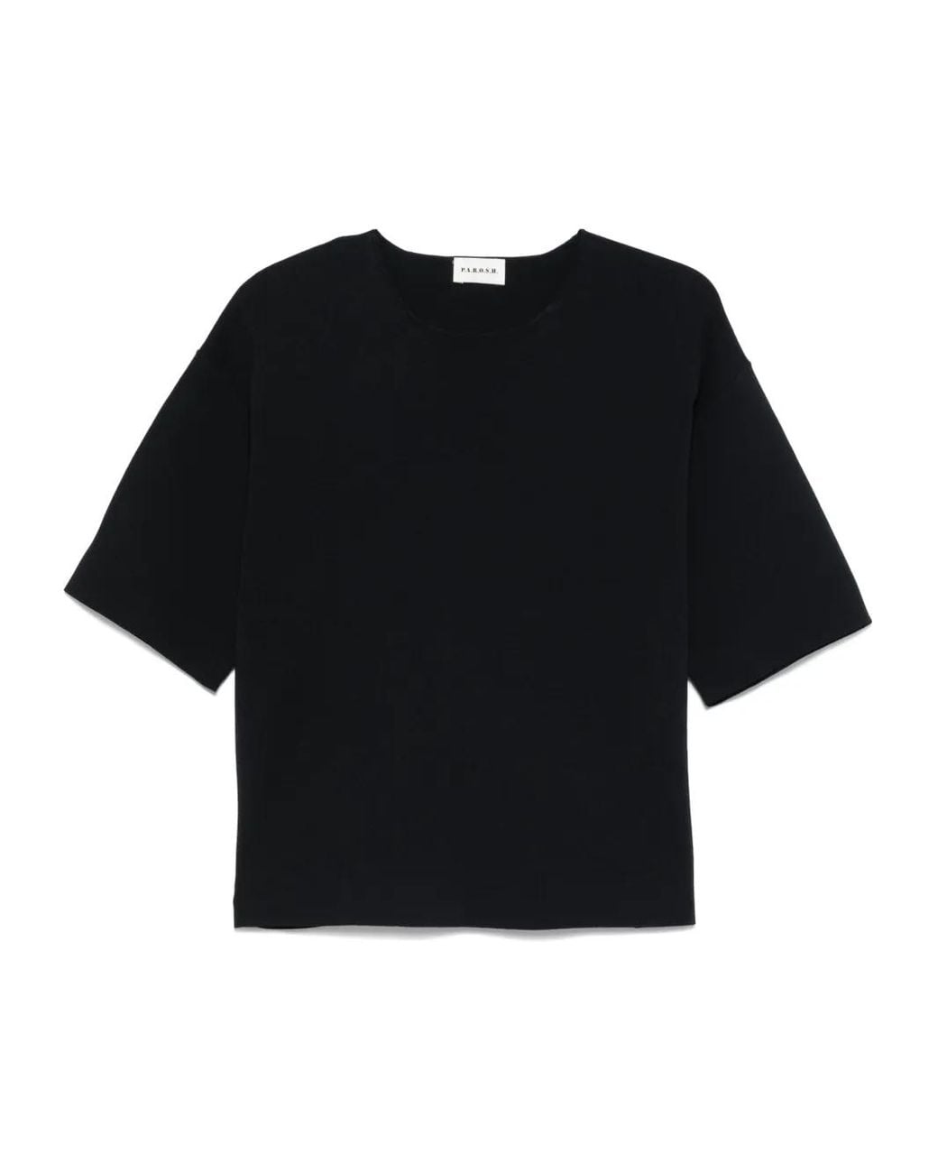 P.A.R.O.S.H. Black Roma T-Shirt
