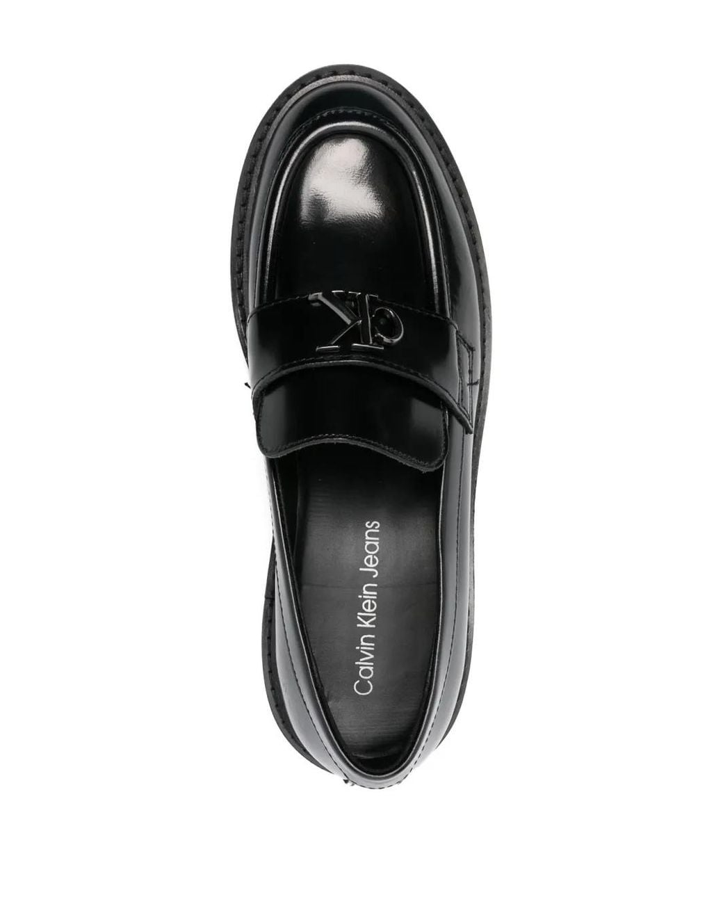 Calvin Klein Black Combat Loafer