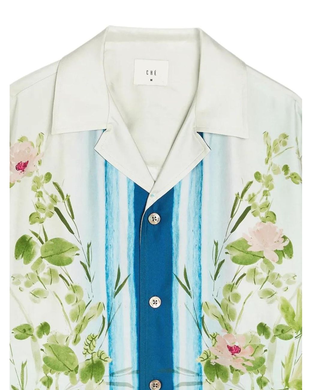 CHE Blue Bloom Print Shirt for men