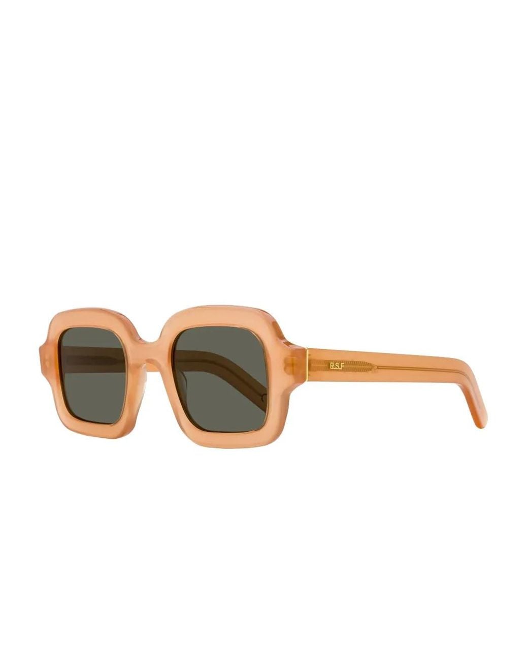 Retrosuperfuture Brown Benz Rounded-Square Sunglasses