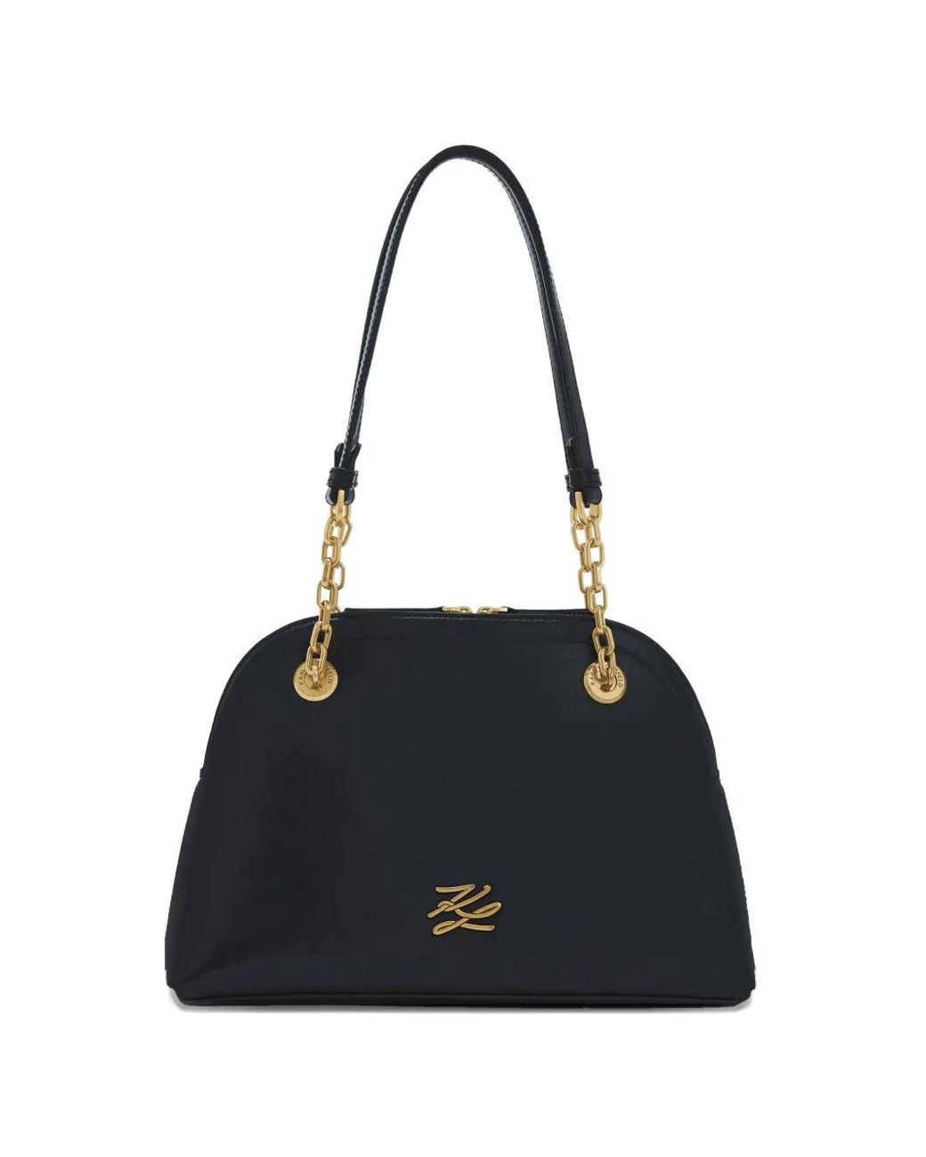 Karl Lagerfeld Black Medium K/Autograph Shoulder Bag