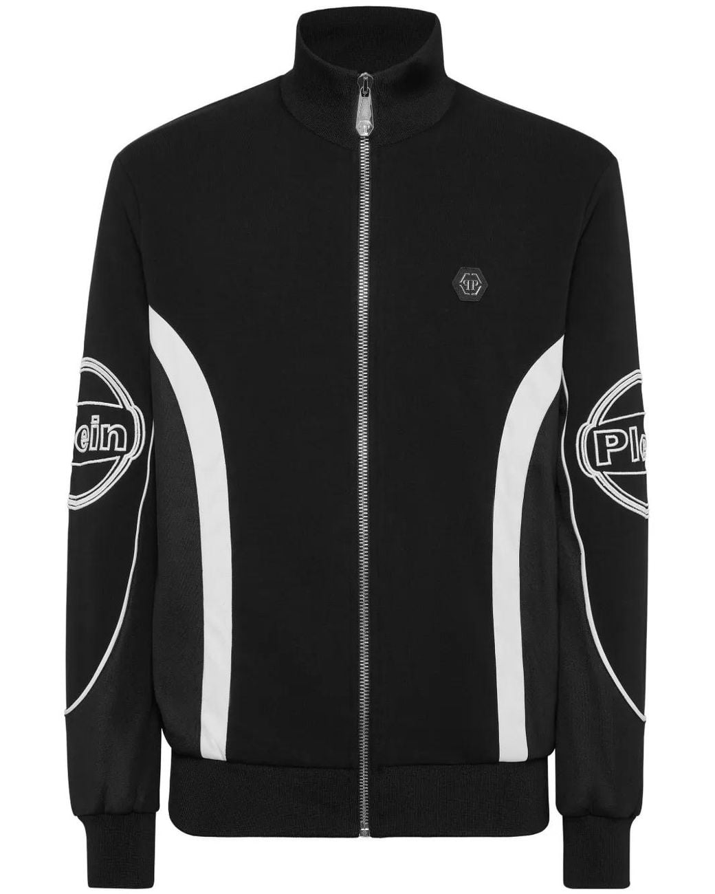 Philipp Plein Black Racing Club Sweatshirt for men