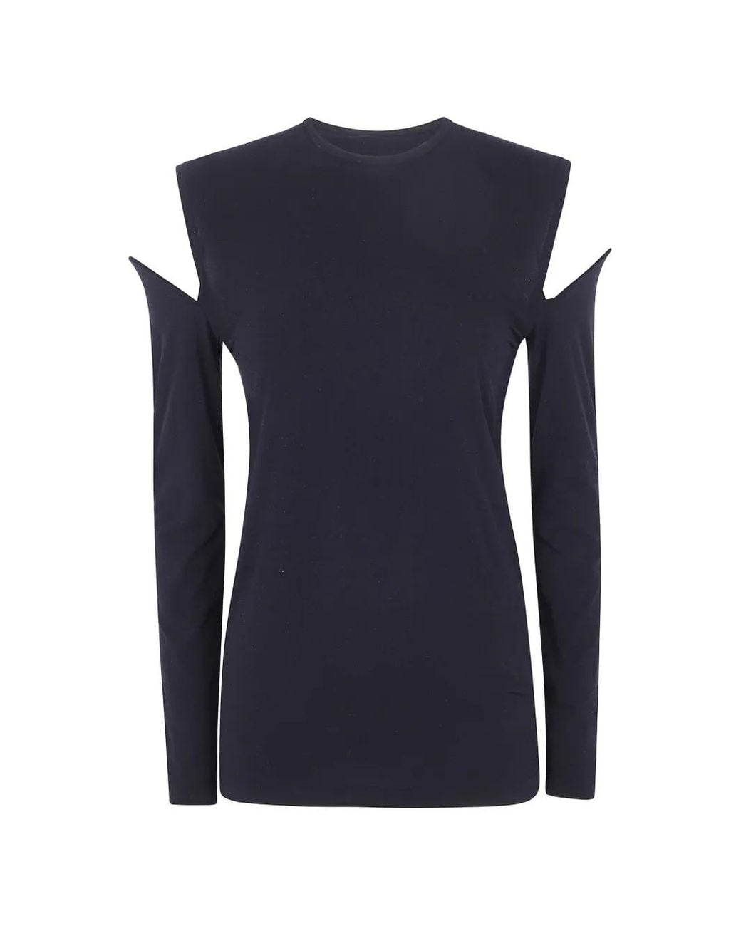 Junya Watanabe Blue Cut-Out T-Shirt