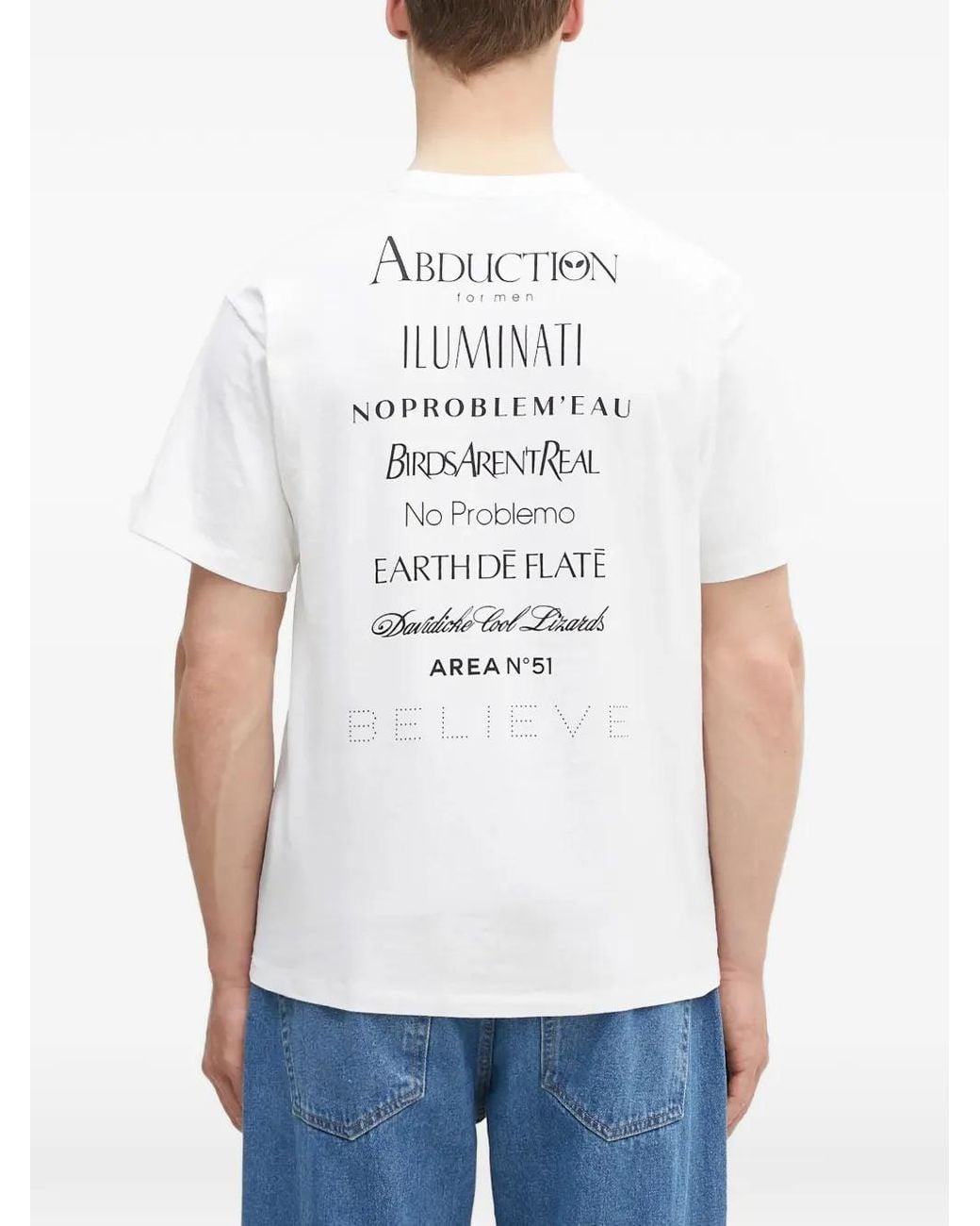 No Problemo White Eau De Problemo Logo T-Shirt