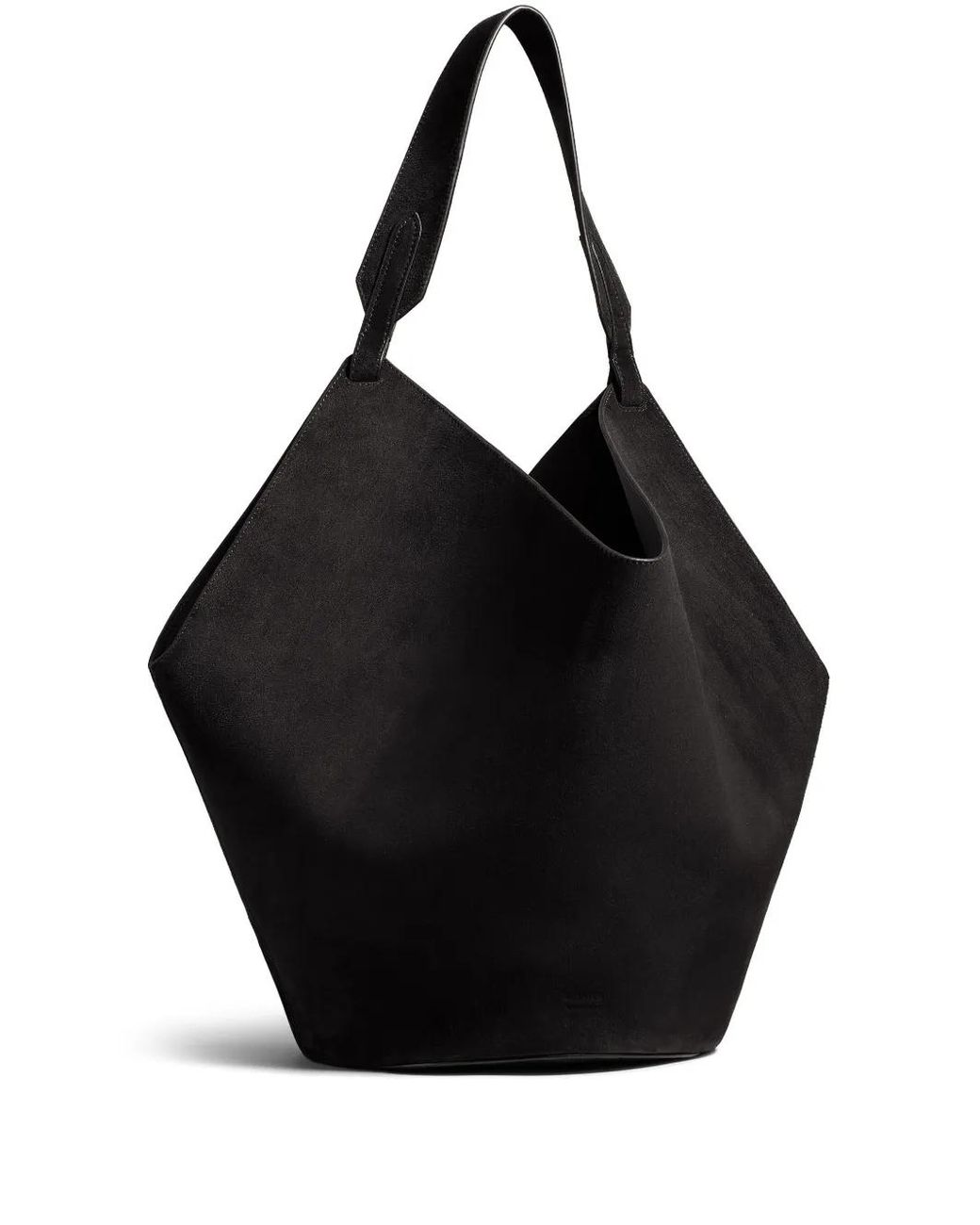 Khaite Black Medium Lotus Tote