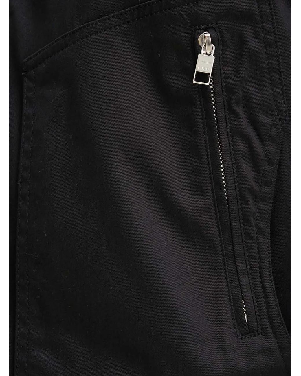 IRO Black Zip Cloony Jacket for men