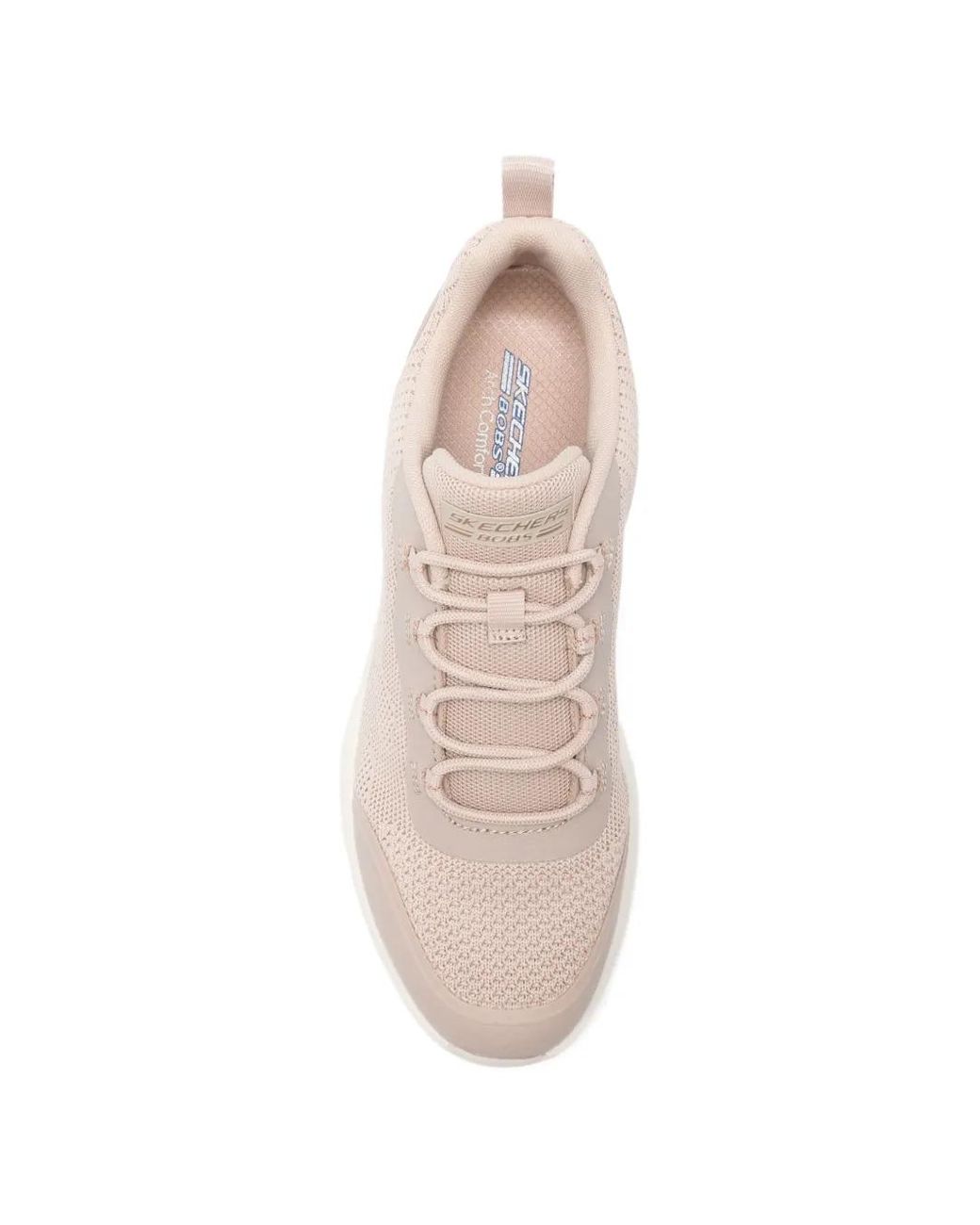 Skechers White Bobs Arch Comfort B Sweet