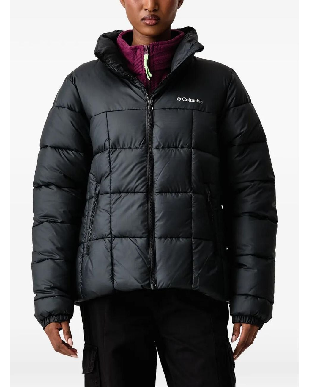 Columbia Black Quilted Ripstop Jacket