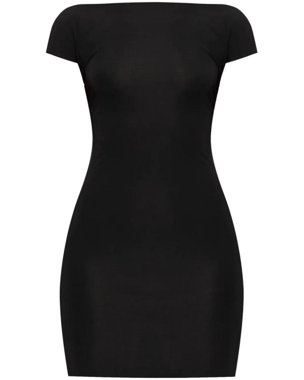 DSquared² Black Open-Back Mini Dress