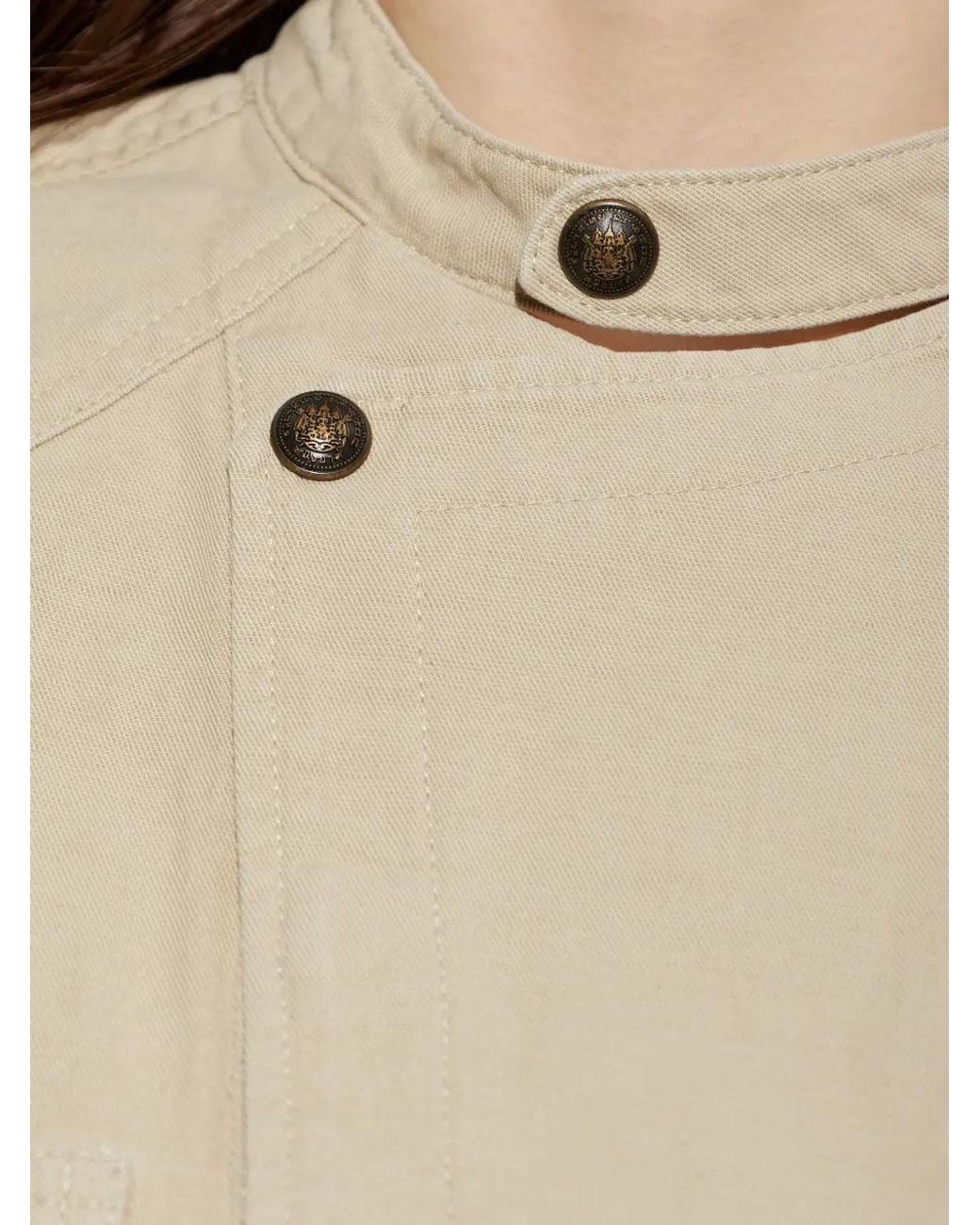 Isabel Marant Natural Nessime Jumpsuit With Belt