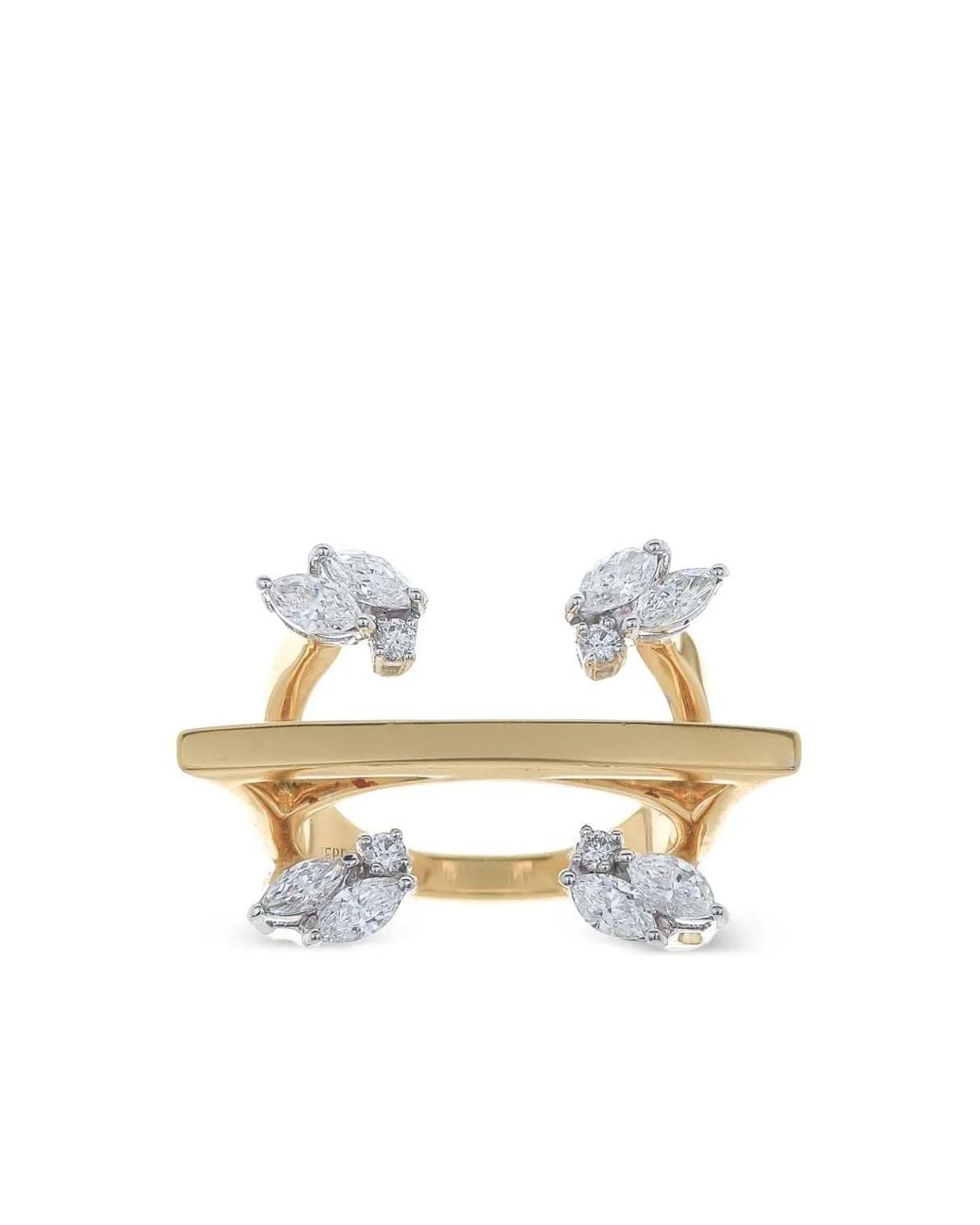 YEPREM White 18K Diamond Ring