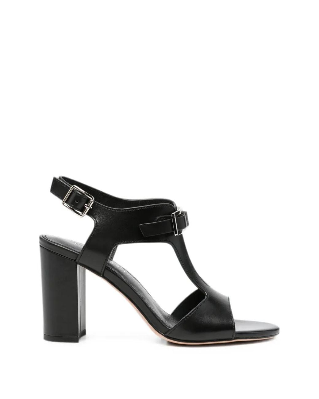 ADRIANNA FERETTI Black Sandales À Détail De Boucle