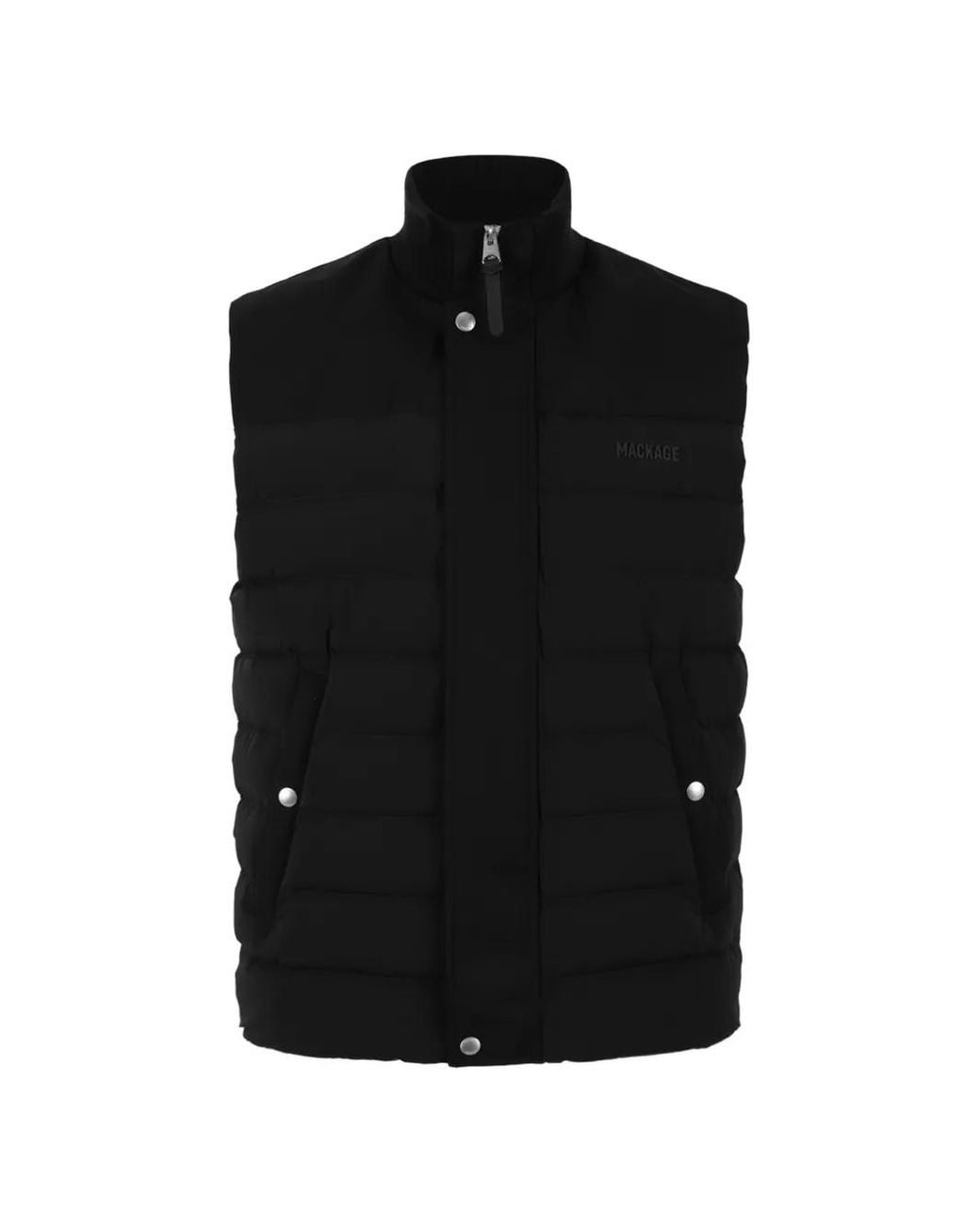 Mackage Black Gilet Matelassé Brody-Z for men