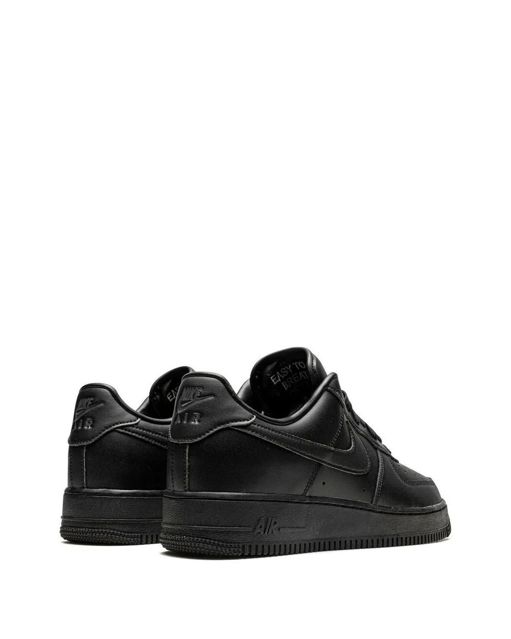 Nike Black Air Force 1 Low "Fresh Anthracite" Sneakers