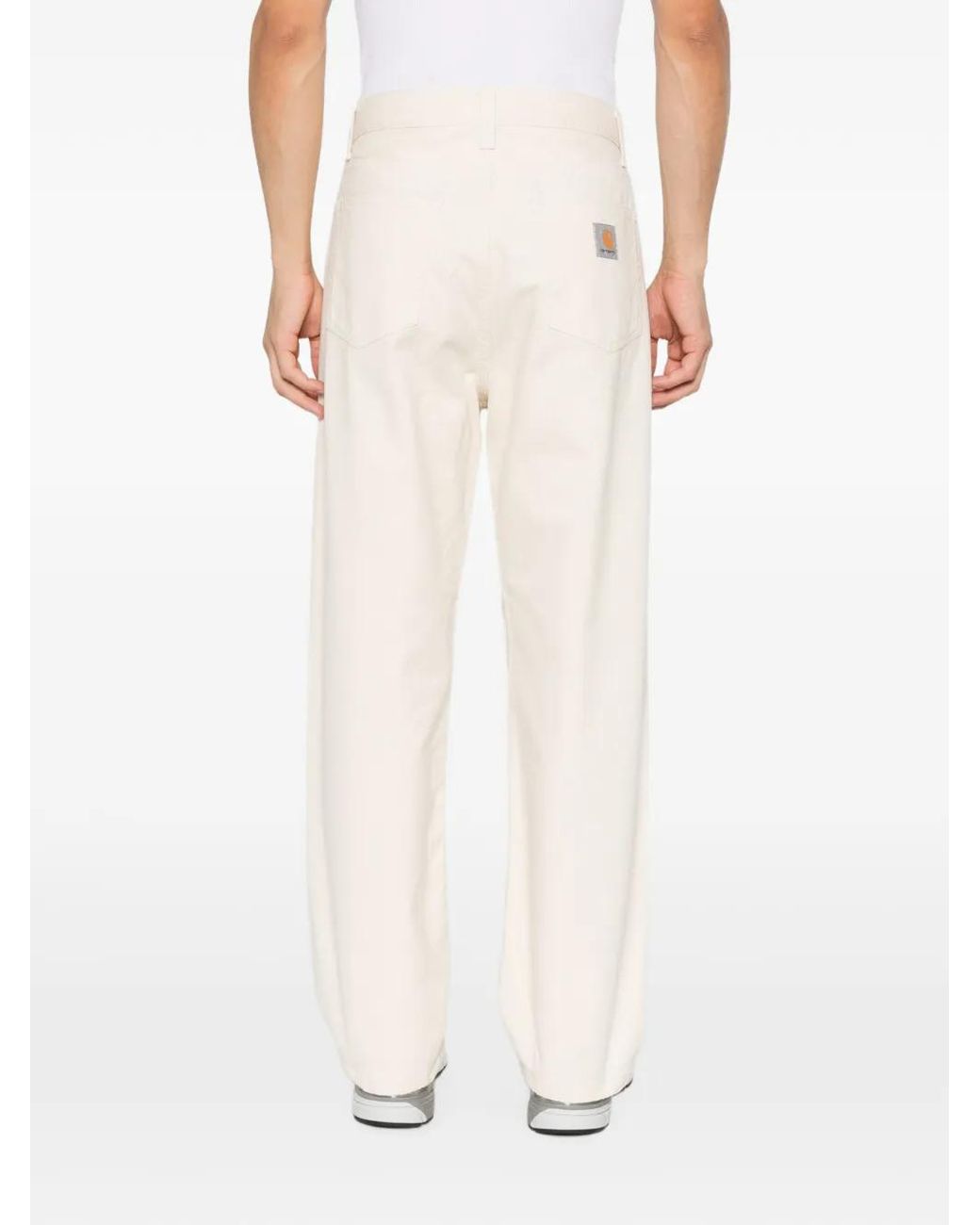 Carhartt White Pantalon Landon À Patch Logo for men