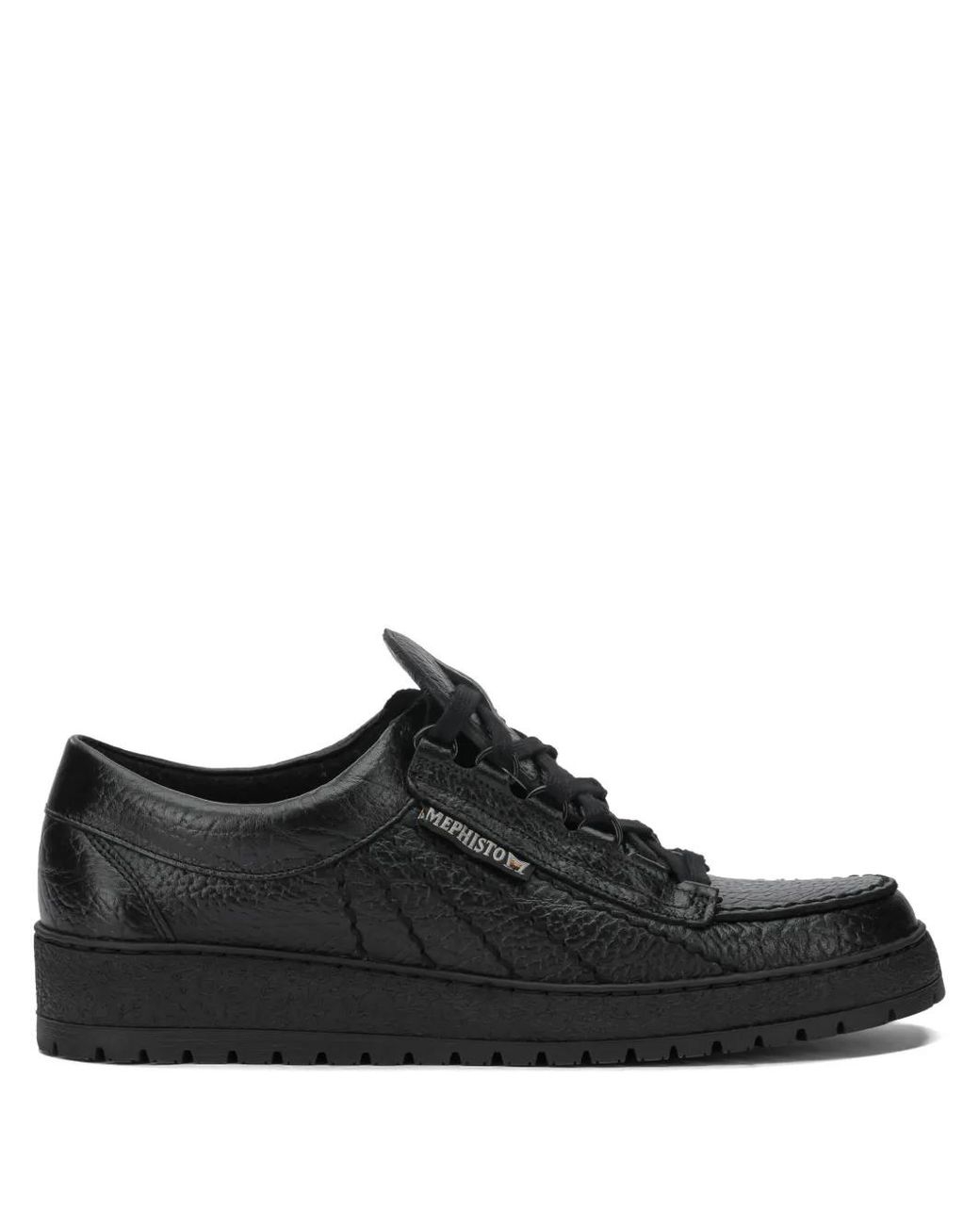 Mephisto Black Logo-Detail Sneakers for men