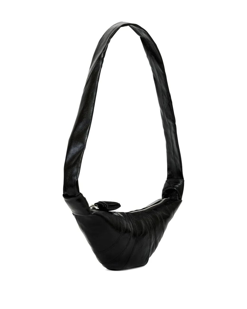 Lemaire Black Croissant Small Shoulder Bag