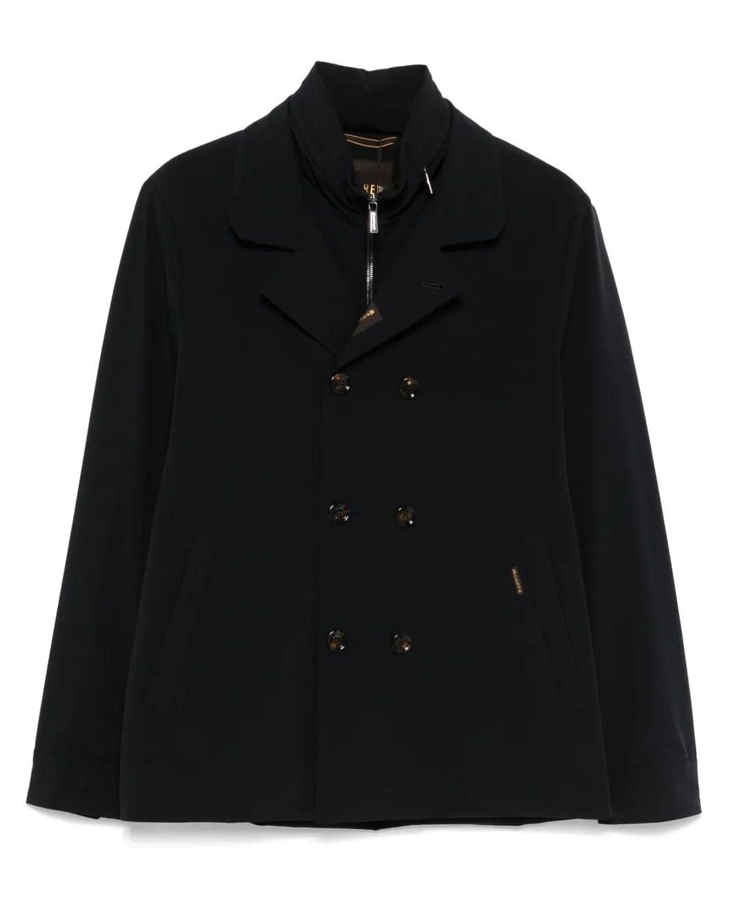 Moorer Black Volmer Jacket for men
