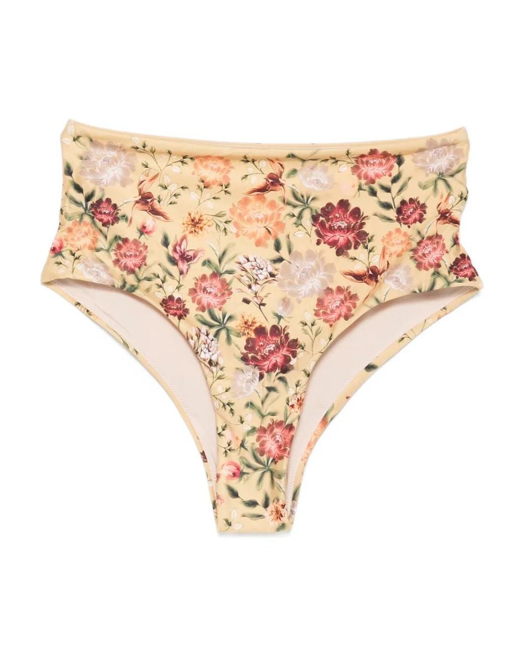 Agua Bendita Natural Paramo High-Waist Bikini Bottom