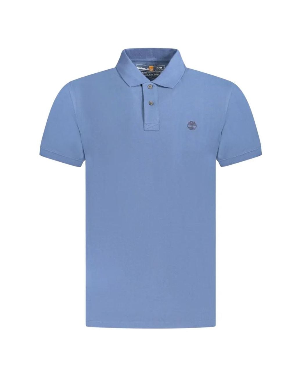 Timberland Blue Polo À Logo Brodé for men