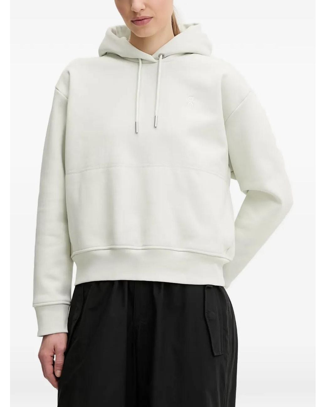 On Shoes White Club Collective Hoodie Geo