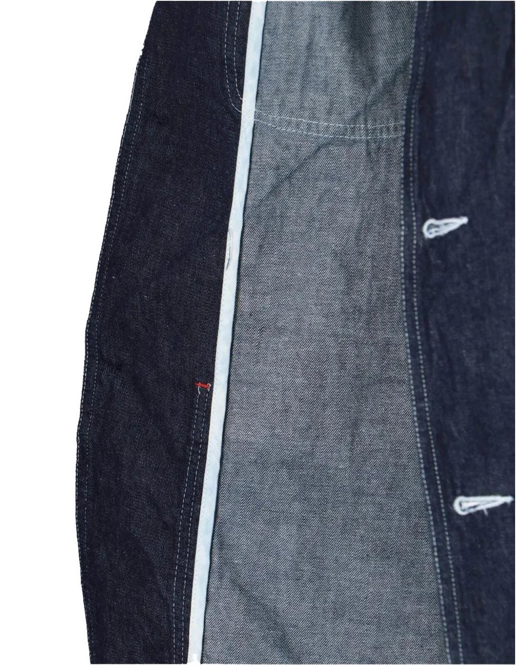 Roy Rogers Blue Hooded Denim Jacket for men
