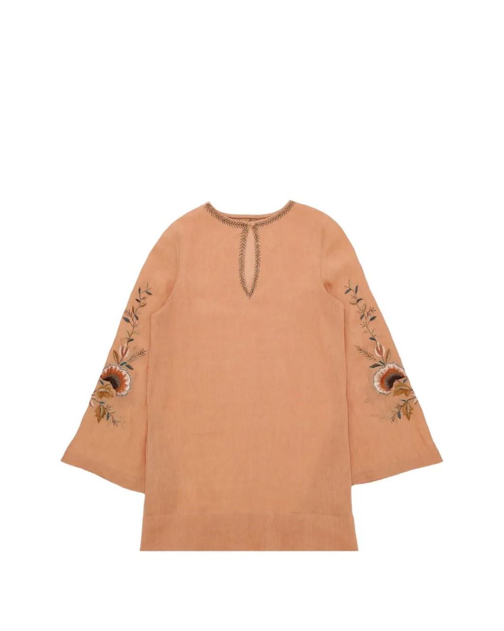 Fortela Natural Georgie Embroidered Blouse