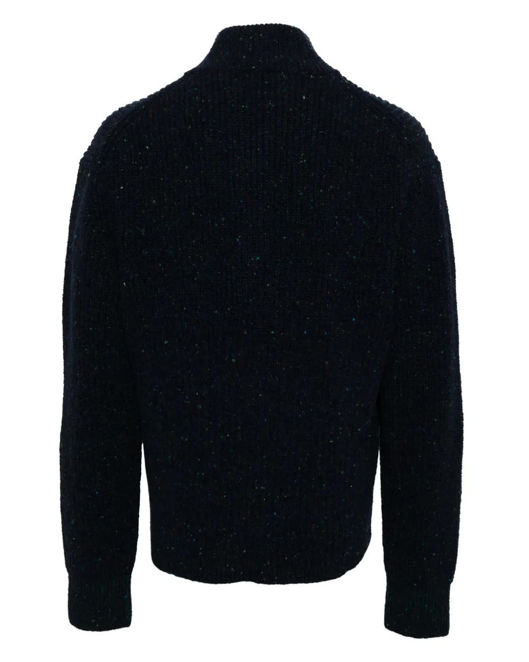 Paul Smith Blue Half-Zip Jumper for men