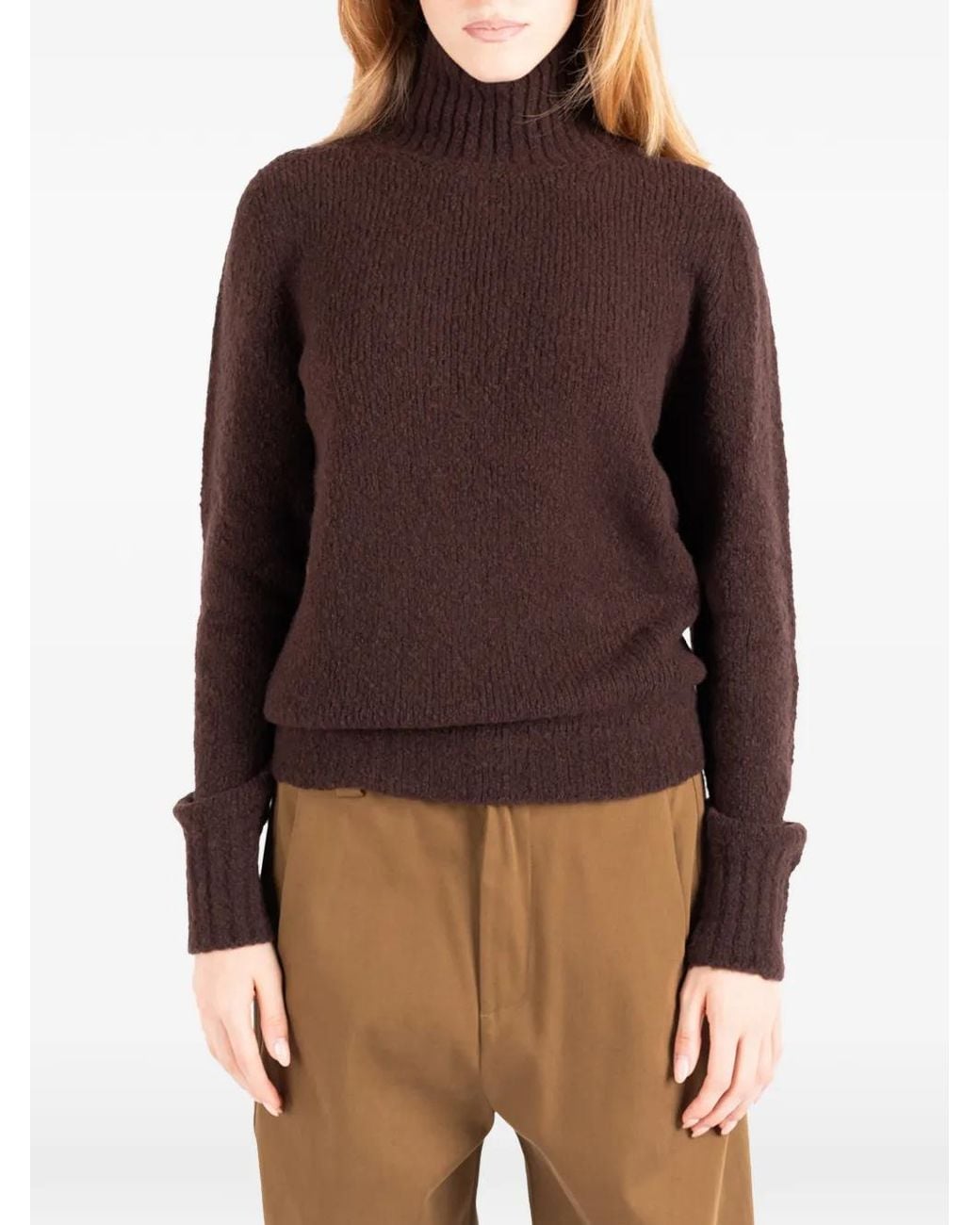 Societe Anonyme Brown Cameron Turtleneck Sweater