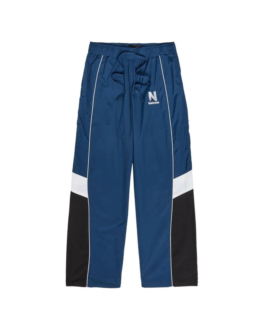 NAHMIAS Blue Warm Up Track Pants for men
