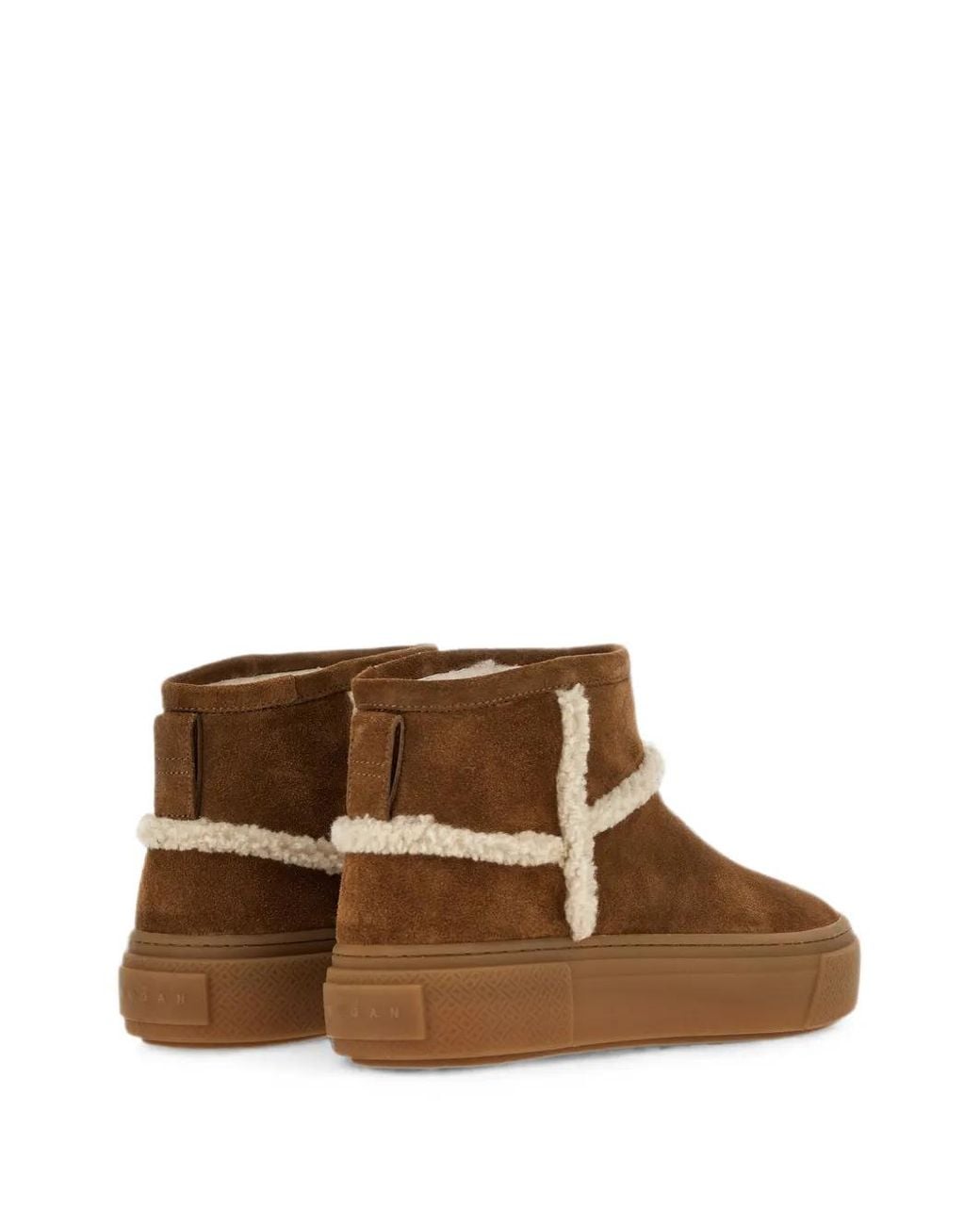 Hogan Brown Crosswind Sneakers