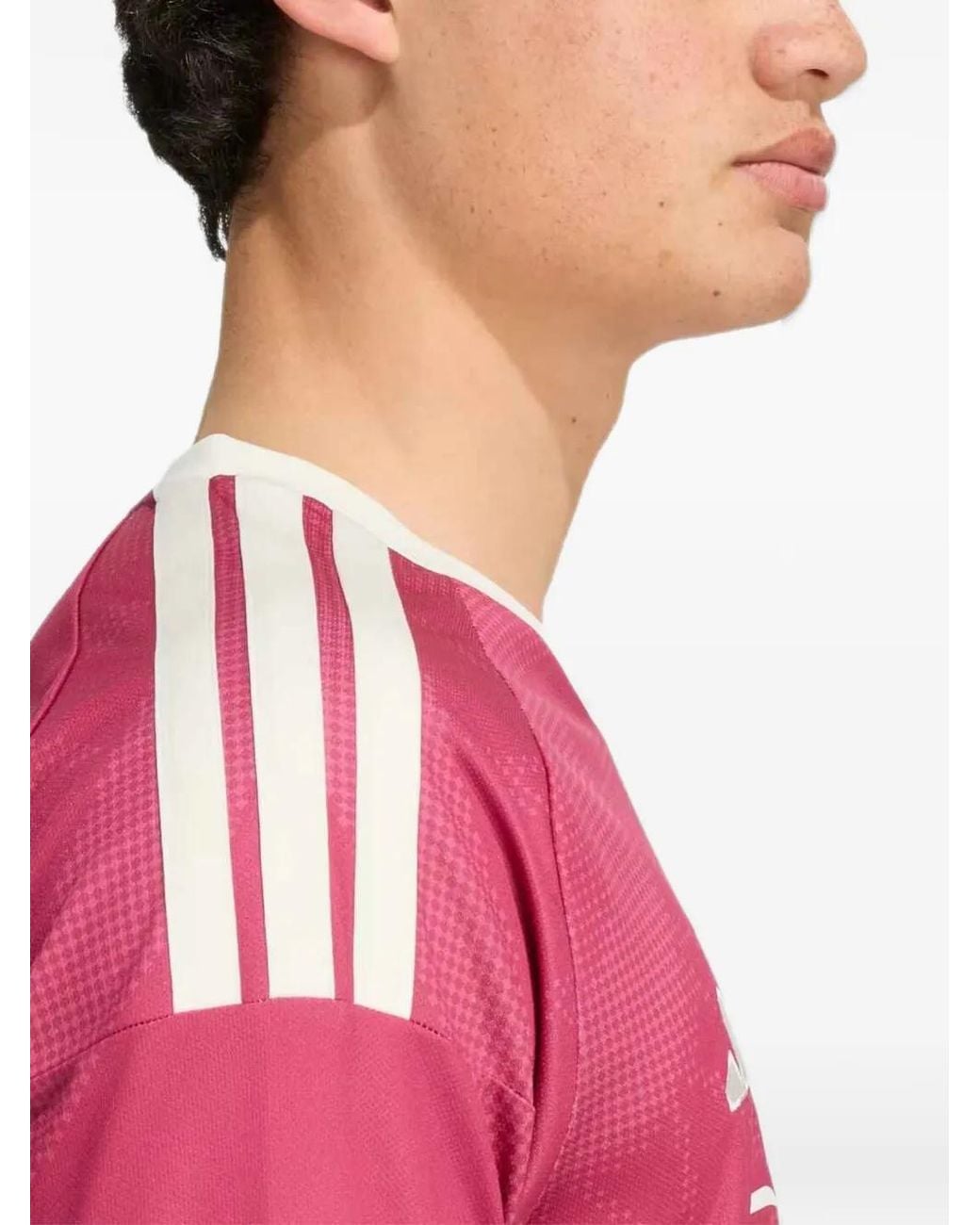 Adidas Pink Clothing Real Madrid 26/27 Third Jersey Long Sleeve for men