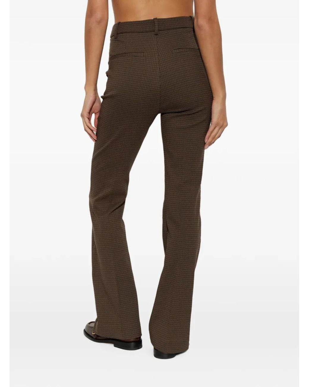 Gestuz Gray Gzlamia Herringbone Trousers