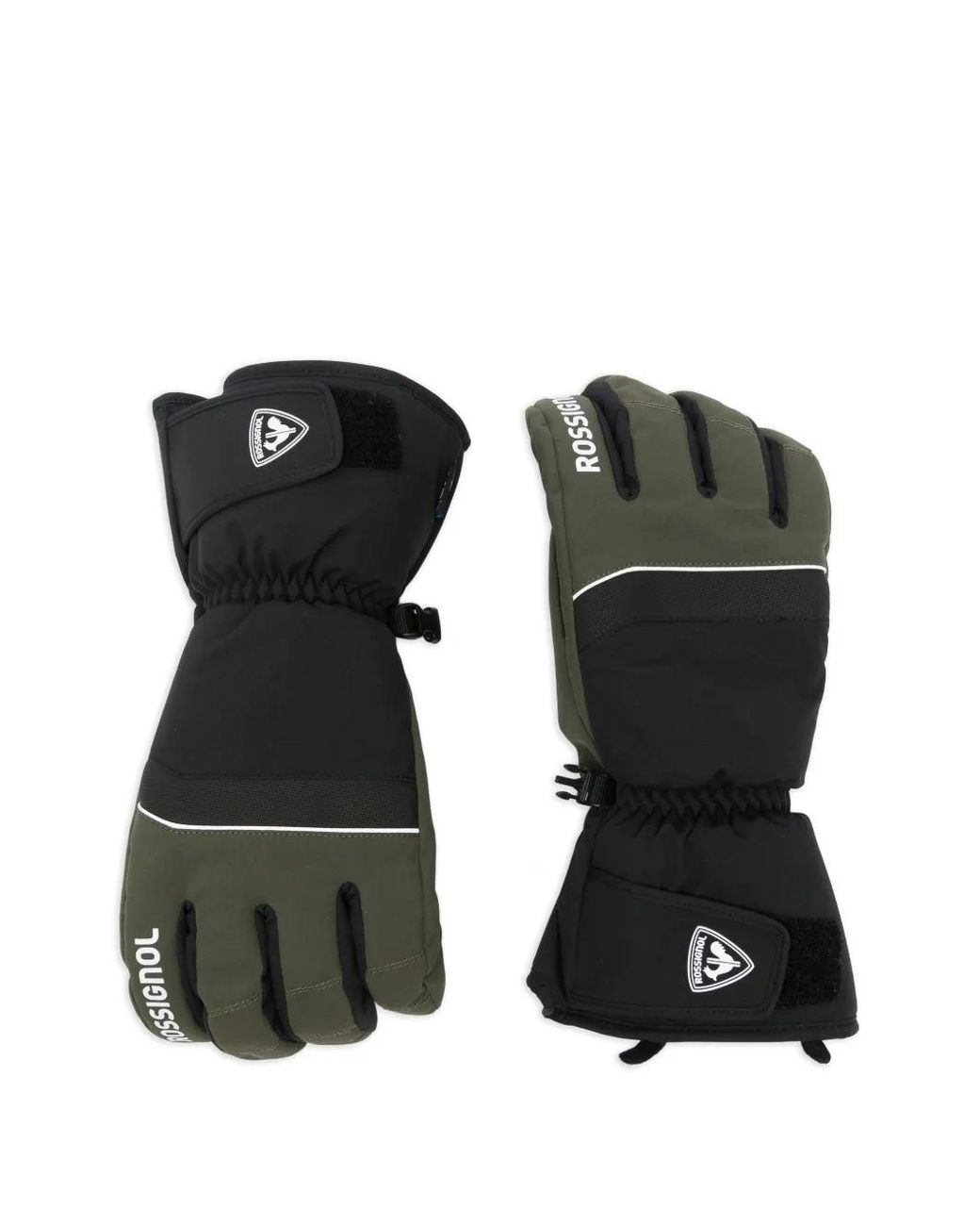 Rossignol Black Imprinted Tech Gloves for men