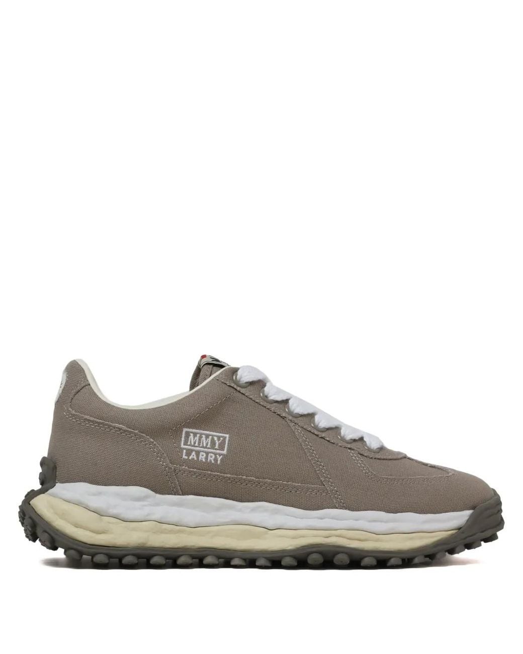 Maison Mihara Yasuhiro Gray Larry Original Sole Canvas Low-Top Sneaker for men