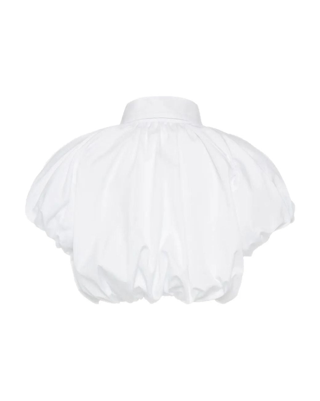 DSquared² White Cropped Shirt