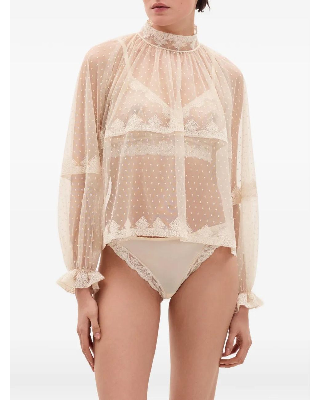 Eres Compliment Blouse in het White