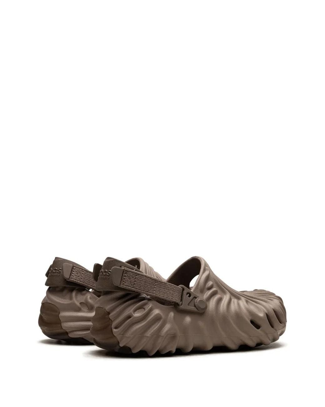 CROCSTM Brown Pollex Flat Clogs