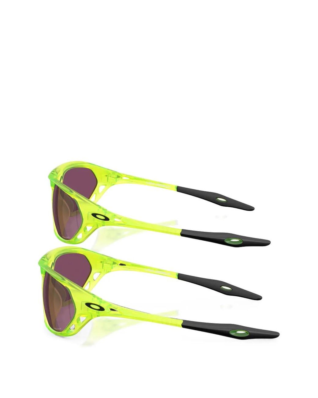 Oakley Green Cage Jacket Geometric-Frame Sunglasses