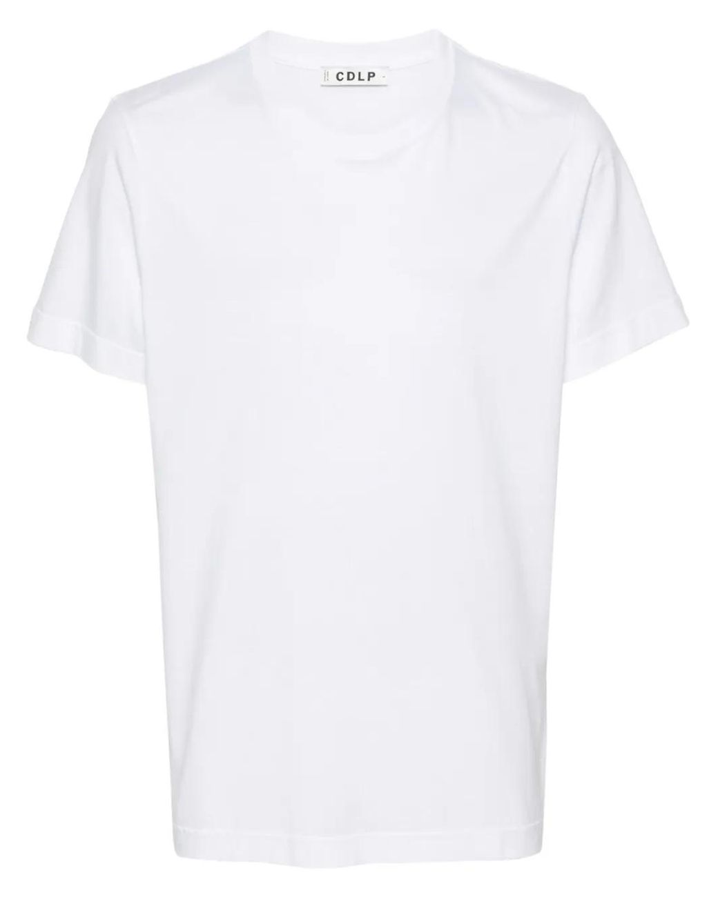 CDLP White Crew-Neck Midweight T-Shirt for men