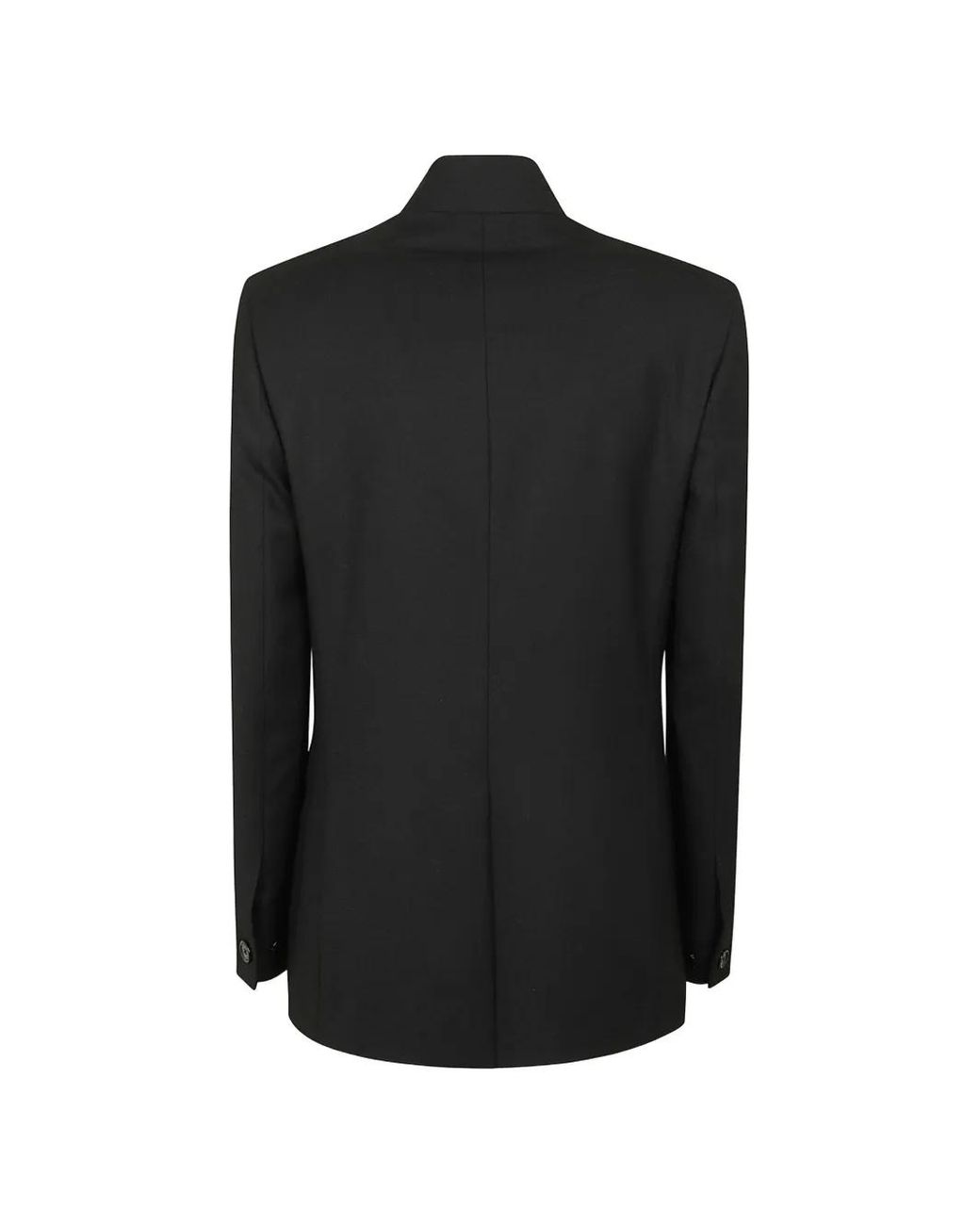 Lardini Black High-Neck Jacket