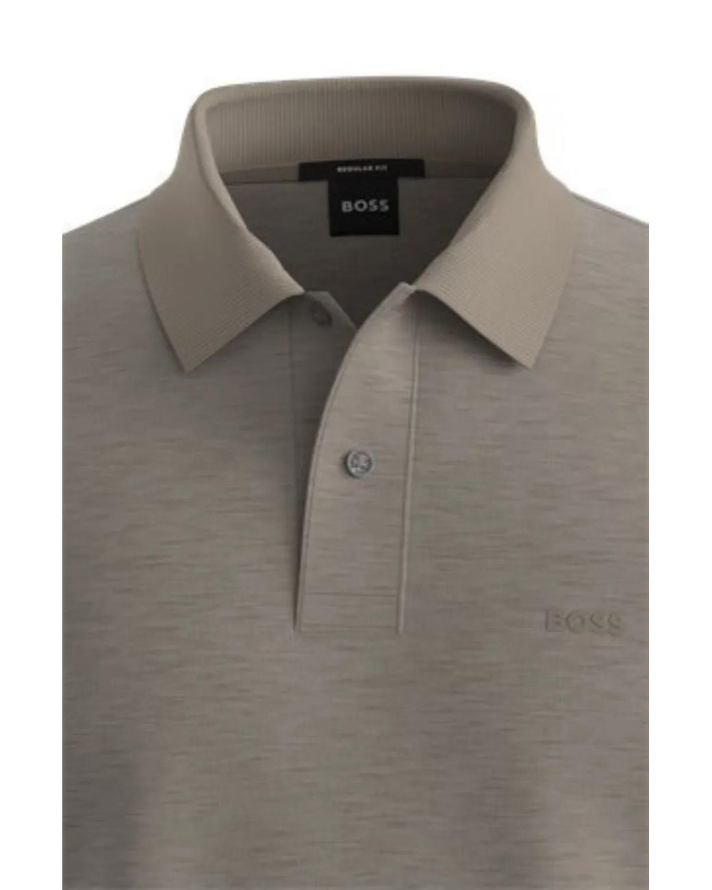 Boss Gray Pallas Polo Shirt for men